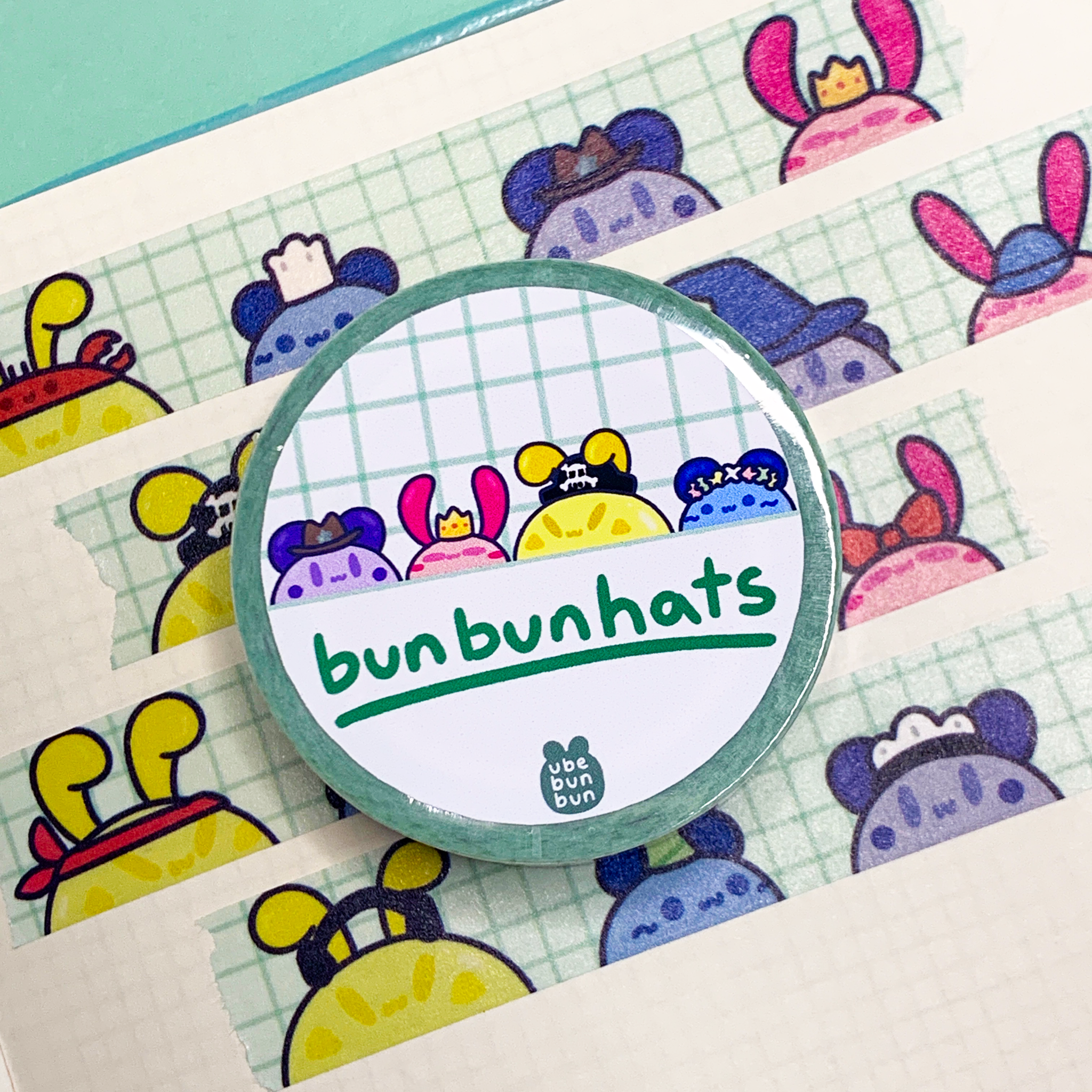 Bunbun Hats Washi Tape